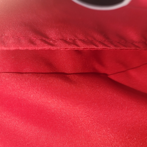 Disney Mickey Mouse Red Varsity Bomber Jacket Women's Size Large - Picture 10 of 10